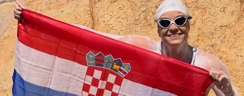 Dina Levačić se convierte en la segunda mujer en la historia en cruzar el Lago Titicaca en solitario