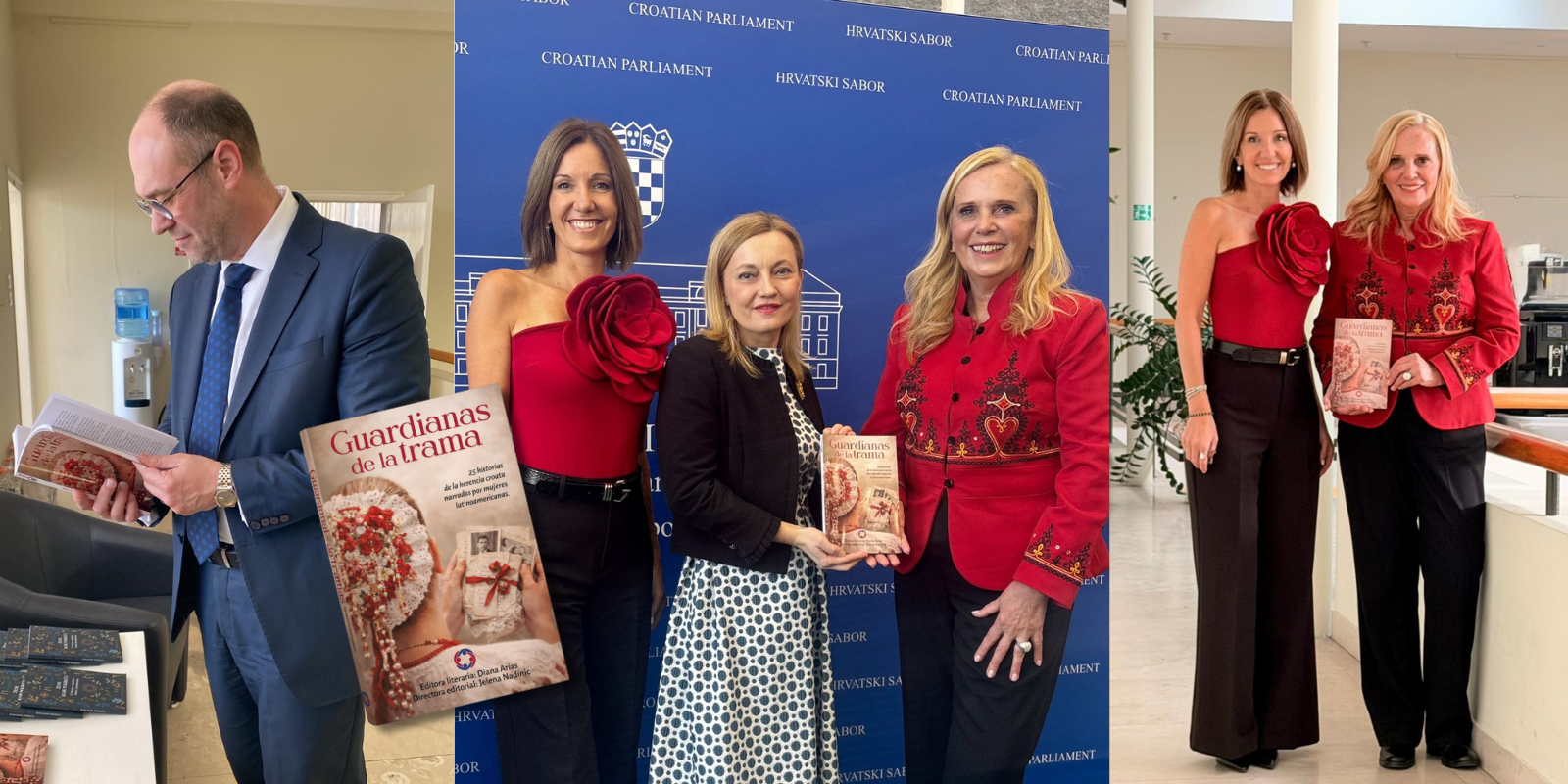 CroActivas presentó en Zagreb el libro “Guardianas de la trama”, dedicado al legado de mujeres croatas en América Latina