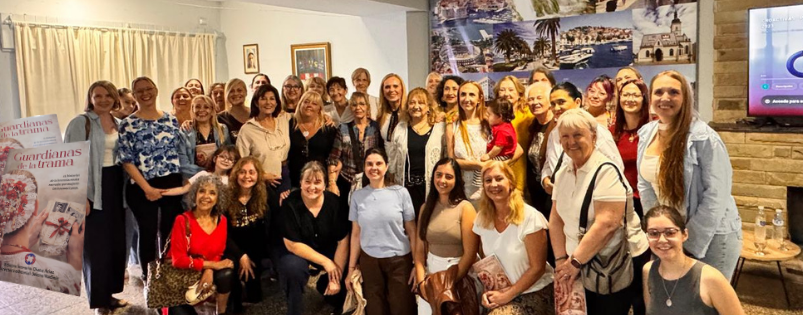 “Guardianas de la trama” se presentó en Córdoba con un encuentro que puso en valor la memoria de la diáspora croata