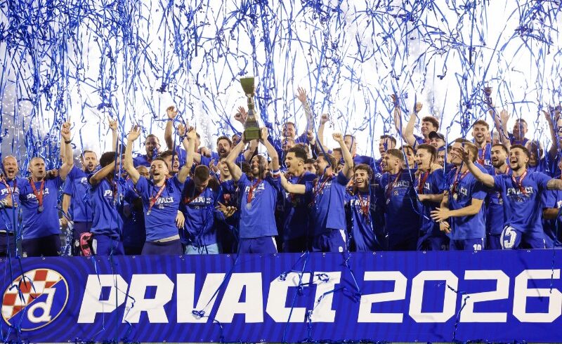 Dinamo campeón de fútbol de Croacia
