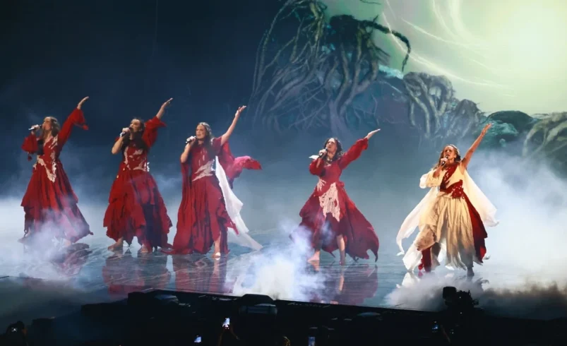 Lelek ocupó el decimoquinto lugar en Eurovisión