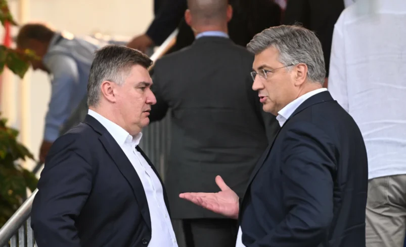 El conflicto entre el presidente y el primer ministro de Croacia por Francia