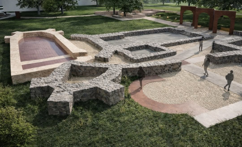 Descubren vestigios de la época romana bajo un parque urbano en el norte de Croacia