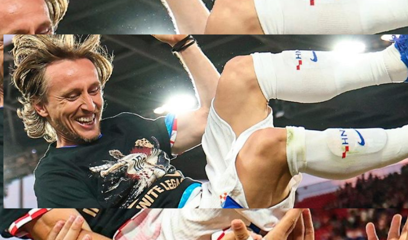 Luka Modrić alcanzó los 200 partidos con Croacia y agrandó una leyenda histórica