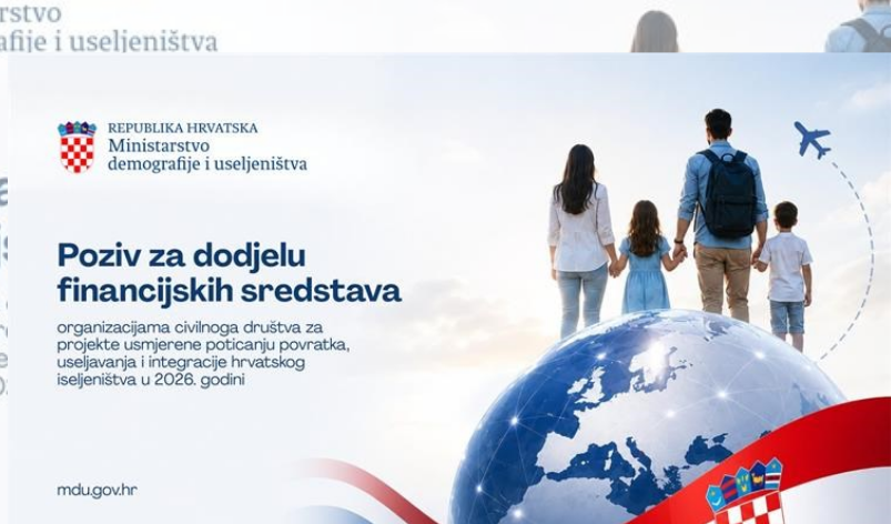 Croacia destina 1,2 millones de euros para proyectos que impulsen el retorno y la integración de la diáspora