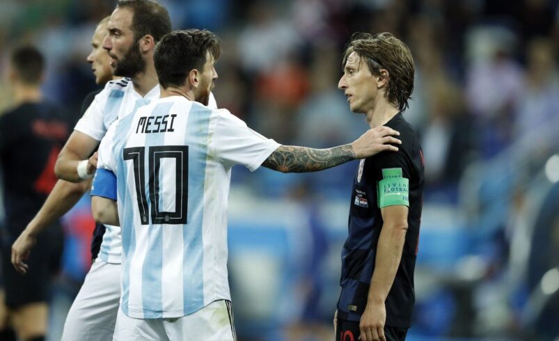 Messi se retira de la selección: jugó cuatro veces contra Croacia