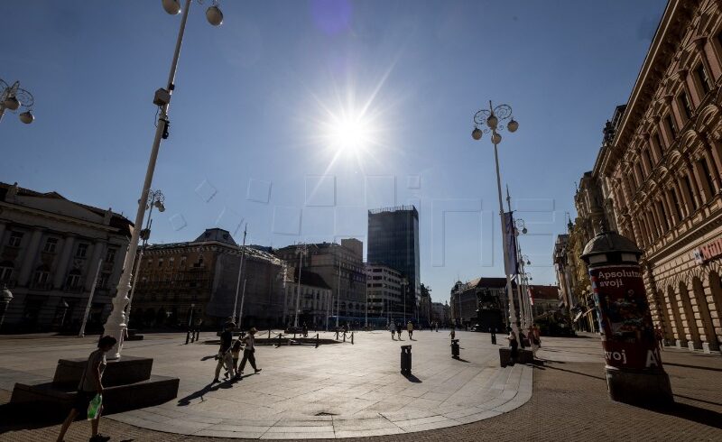 Croacia e Italia bajo una intensa ola de calor
