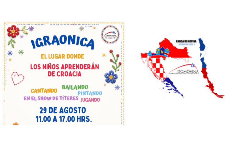 Domovina celebrará en Chile su primera “Igraonica” para acercar la cultura croata a los niños