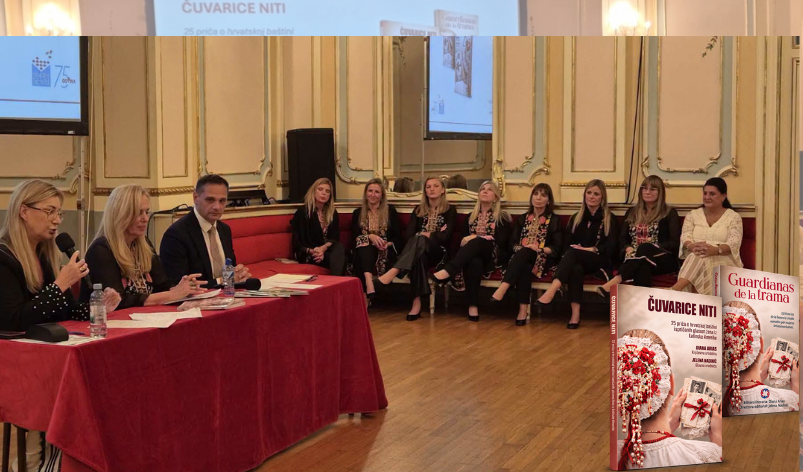 “Guardianas de la Trama” llegó a Croacia: presentaron en Split su edición digital en croata