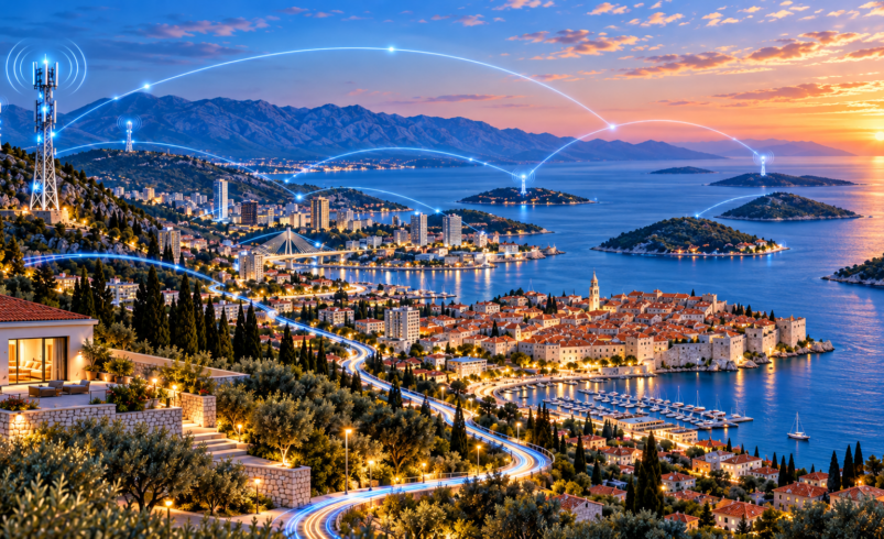 Croacia acelera su conectividad digital y supera la media de la UE en cobertura 5G y fibra óptica
